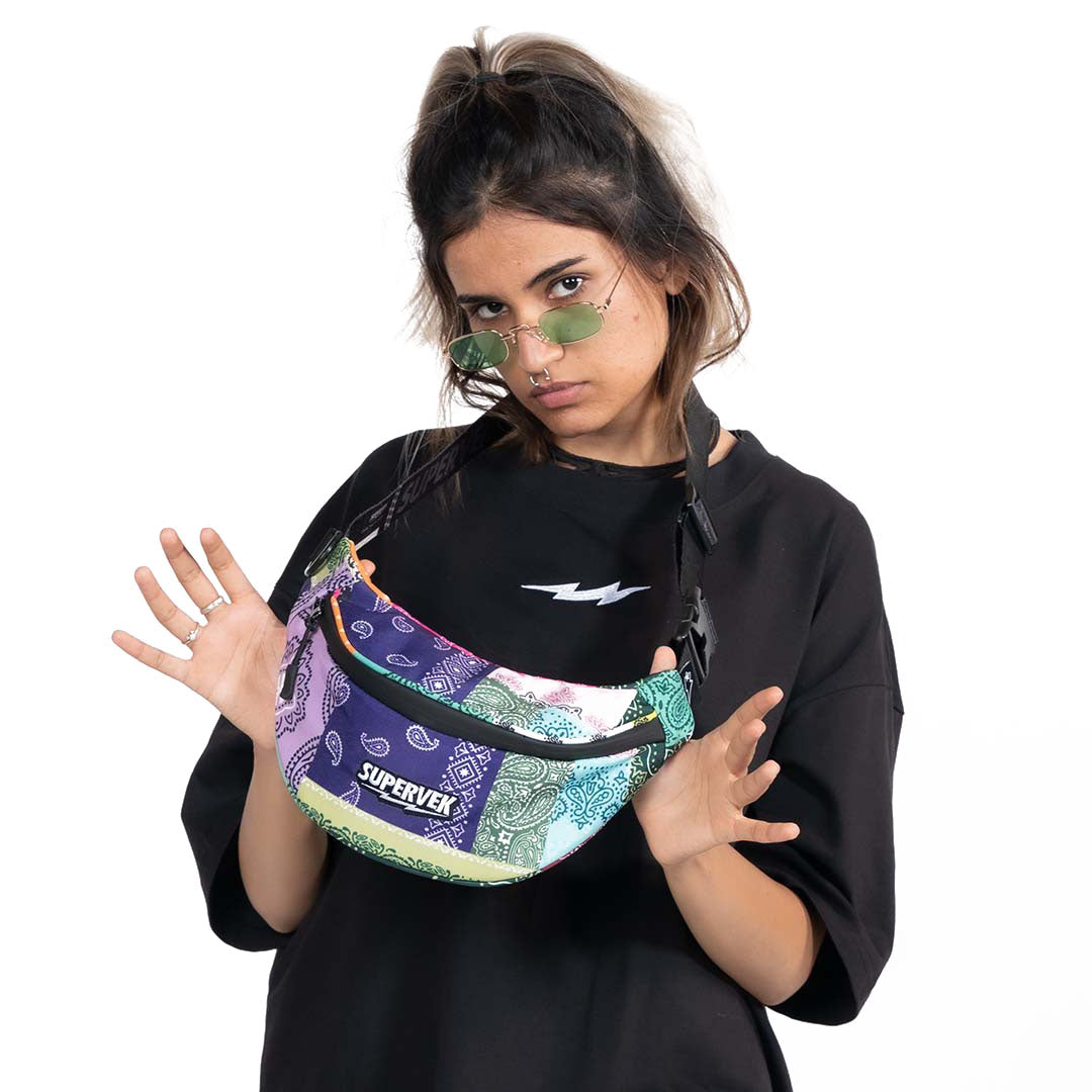 Patchwork Bandana Slinger